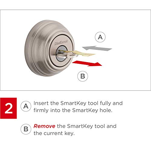 Kwikset 99800-123 Deadbolt, Satin Nickel