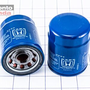 Genuine Honda 15400-PLM-A02 Oil (Honeywell) Filter, Blue