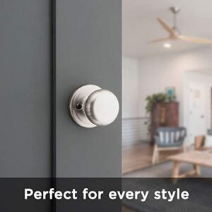 Kwikset 97200-789 Juno Passage Knob, Satin Nickel