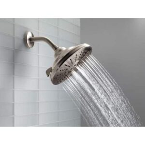 Delta Faucet 3-Spray Touch-Clean Shower Head, Champagne Bronze 52680-CZ