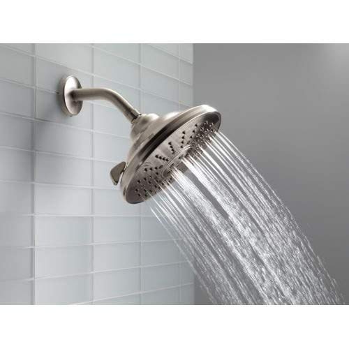 Delta Faucet 3-Spray Touch-Clean Shower Head, Champagne Bronze 52680-CZ