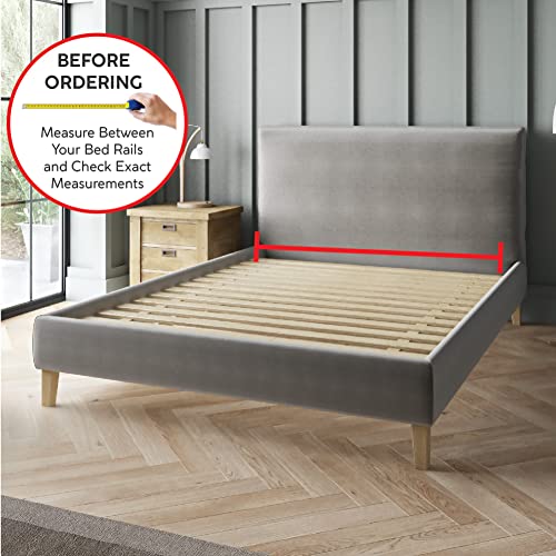 Classic Brands Xtreme Heavy-Duty Solid Wood Bed Support Slats | Bunkie Board, Queen
