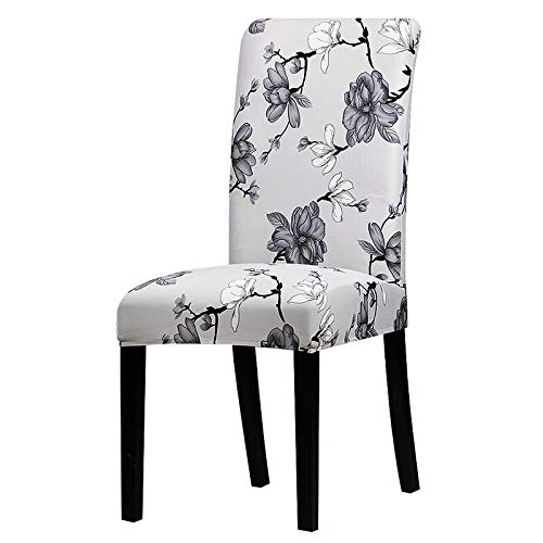 Printed Stretch Chair Cover Big Elastic Seat Chair Covers Office Chair Slipcovers Restaurant Home Decoration A4 1pc