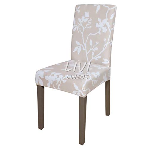 Printed Stretch Chair Cover Big Elastic Seat Chair Covers Office Chair Slipcovers Restaurant Home Decoration A4 1pc