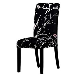 Printed Stretch Chair Cover Big Elastic Seat Chair Covers Office Chair Slipcovers Restaurant Home Decoration A4 1pc