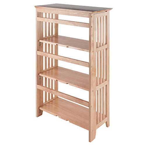 Winsome Wood Mission Shelving, Natural