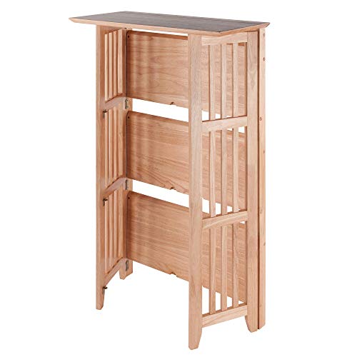 Winsome Wood Mission Shelving, Natural