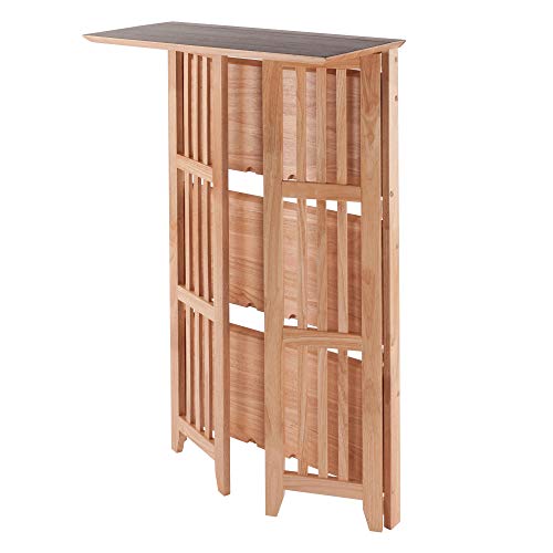 Winsome Wood Mission Shelving, Natural