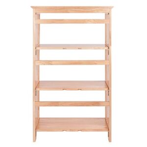 Winsome Wood Mission Shelving, Natural