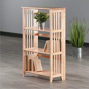 Winsome Wood Mission Shelving, Natural