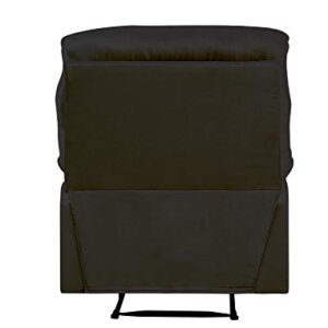 ACME Furniture Arcadia Recliner, black woven Fabric