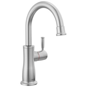 delta faucet 1960lf-h-ar traditional beverage, arctic stainless