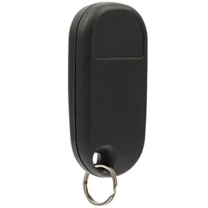 Car Key Fob Keyless Entry Remote fits Honda Civic EX LX DX 2001 2002 2003 2004 2005 / Honda Pilot 2003 2004 2005 2006 2007 (NHVWB1U521, NHVWB1U523) with Instructions