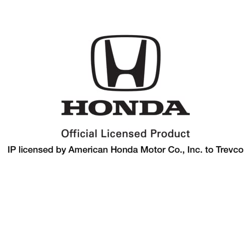 Black Leather Honda Logo Keychain