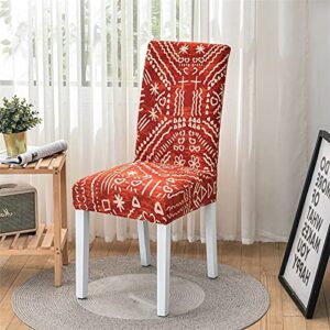 modern restaurant chair cover elastic stretch anti-dirty chair cover kitchen home decoration chair cover a24 6pcs