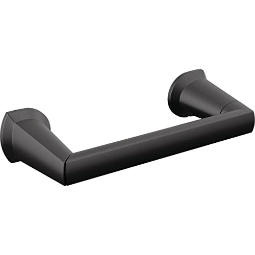 Delta Faucet 772500-BL Galeon Toilet Paper Holder, Matte Black