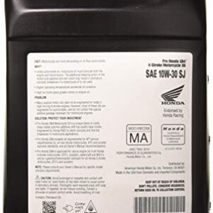 Honda Pro GN4 Motor Oil - 10W30-1 Gallon/-