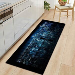 OPLJ Nature Series Door Mat Living Room Bedroom Carpet Comfortable Carpet Home Decor Kitchen Mat A4 50x80cm+50x160cm