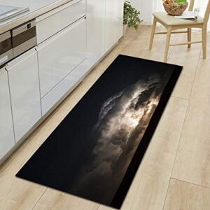 OPLJ Nature Series Door Mat Living Room Bedroom Carpet Comfortable Carpet Home Decor Kitchen Mat A4 50x80cm+50x160cm