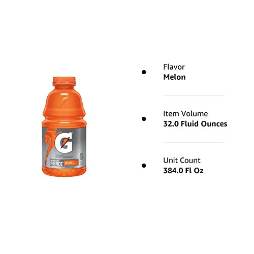 Gatorade Fierce Melon Thirst Quencher Sports Drink (Case of 12)