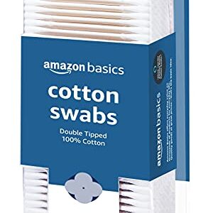 Amazon Basics Cotton Swabs, 500 ct, 1-Pack (Previously Solimo)