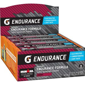 gatorade endurance formula powder with electrolytes, cherry, 1.72 oz – pack of 12