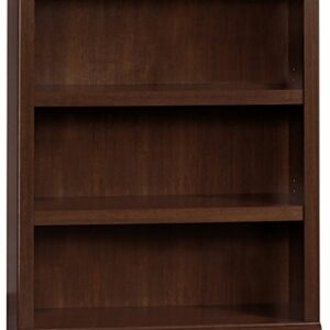 Sauder Select Collection 3 Shelf Bookcase, Select Cherry finish