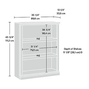 Sauder Select Collection 3 Shelf Bookcase, Select Cherry finish