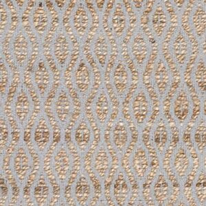 SAFAVIEH Cape Cod Collection 2'3" x 8' Silver / Natural CAP821J Handmade Flatweave Jute Runner Rug