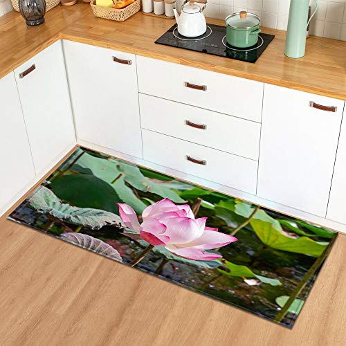 Mat in The Bathroom Home Living Room Kitchen Carpet Plant Flowers Pattern Entrance Doormat Bedroom Hallway Floor Rug A22 60x180cm