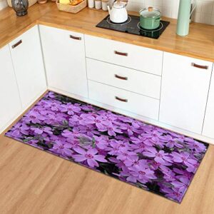 Mat in The Bathroom Home Living Room Kitchen Carpet Plant Flowers Pattern Entrance Doormat Bedroom Hallway Floor Rug A22 60x180cm