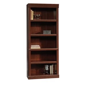 Sauder 5 tier Heritage Hill Library - Classic Cherry finish