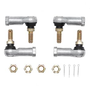 tie rod end kit, two sets ball joint, compatible with 1997-2017 honda foreman 400/450 / 500 | 2001-2017 honda foreman rubicon 500 atv accessories