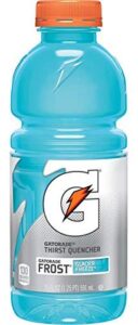 gatorade glacier freeze, 20 fl oz bottles (pack of 10, total of 200 fl oz)