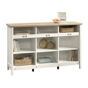 sauder adept storage credenza, soft white finish