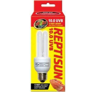 zoo med reptisun 10.0 uvb mini compact fluorescent (13 watts)