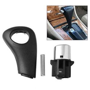 gangmu tec vehicle shift knob button repair kit with side plate, smooth button-pressing for safe driving, replacement for 2003-2005 honda accord, part number 54132-sda-a81 54141-sda-a81 54133-sda-a81