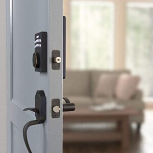 Amazon Basics Contemporary Electronic Keypad Deadbolt Doot Lock, Keyed Entry, Oil Rubbed Bronze