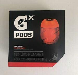 gatorade gx fruit punch pods (12 pack)