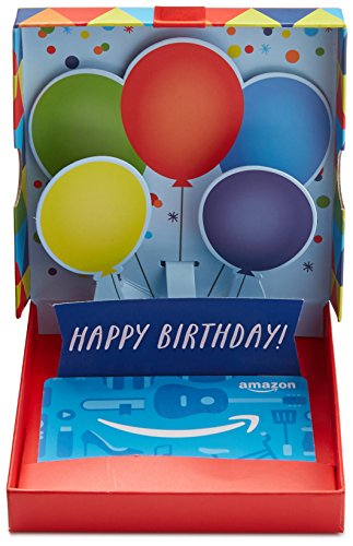 Amazon.com Gift Card in a Birthday Pop-Up Box