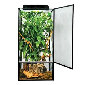 Zoo Med ReptiBreeze Open Air Screen Cage, Extra Large, 24 x 24 x 48-Inches