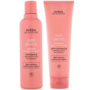 aveda nutriplenish light moisture shampoo and conditioner 8.5 oz duo set