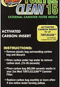 (3 Pack) Zoo Med Turtle Clean 15 Activated Carbon Inserts