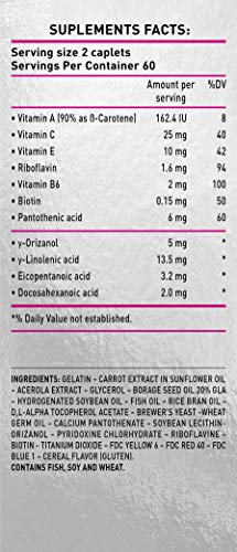 PHYTO Phytophanère 100% Natural Hair Loss Thinning Dietary Supplement, 2-Month Supply 120 Count (Pack of 1)