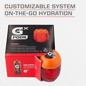 Gatorade Gx Hydration System, Non-Slip Gx Squeeze Bottles Or Gx Sports Drink Concentrate Pods, 4 Count (Pack of 4)