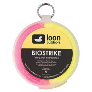 loon outdoors biostrike strike indicator: pink/yellow