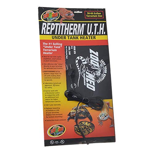 Zoo Med Repti Therm Under Tank Reptile Heater 24 Watts - 18" Long x 8" Wide (50-60 Gallons)