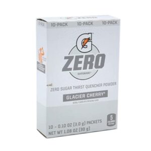 gatorade powder sticks (g zero glacier cherry)