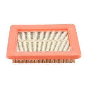 Powtol 17211-Z8B-901 Air Filter for Honda Harmony II HRR216 HRX217 HRR216VKA HRR216PKA HRR2169PKA HRR2169VKA HRR216K9PKAA HRR216K9VKAA Walk-Behind Mower with 17231-Z0L-050 Air Filter Cover