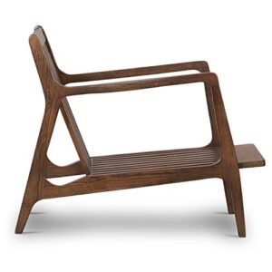 POLY & BARK Verity Lounge Chair, Cognac Tan